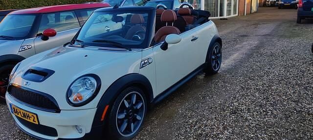 Wit Occasion 2008 Mini Cooper S Cabriolet Cabriolet | € 10.500 (Eerlijke prijs) - Afbeelding 1/4