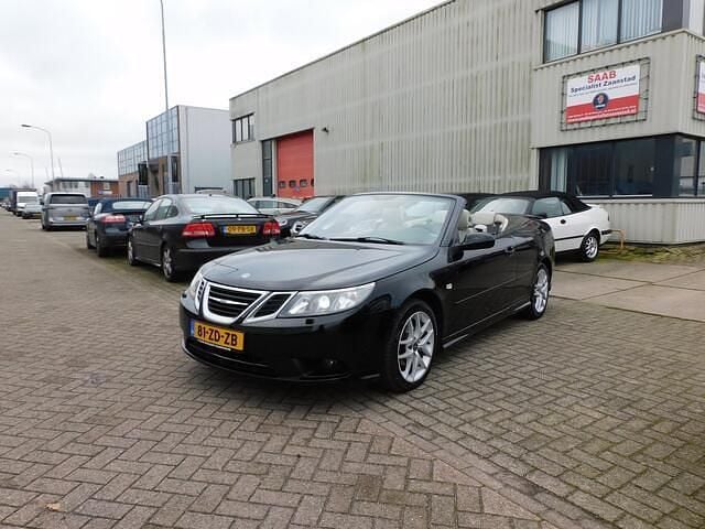 Occasion Saab 9-3 Cabriolet Vector 150 PK (110 kW) 2008 Zwart Cabriolet