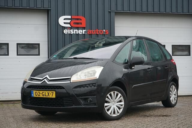 Zwart Gebruikt 2008 Citroën C4 Picasso MPV | € 999 (Goede deal) - Afbeelding 1/4