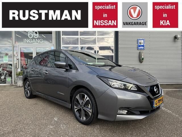 Grijs Gebruikt 2019 Nissan Leaf Tekna Hatchback | € 16.950 (Duur) - Afbeelding 1/4