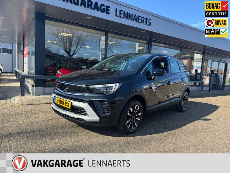 Zwart Gebruikt 2022 Opel Crossland X Elegance SUV | € 19.985 (Eerlijke prijs) - Afbeelding 1/4