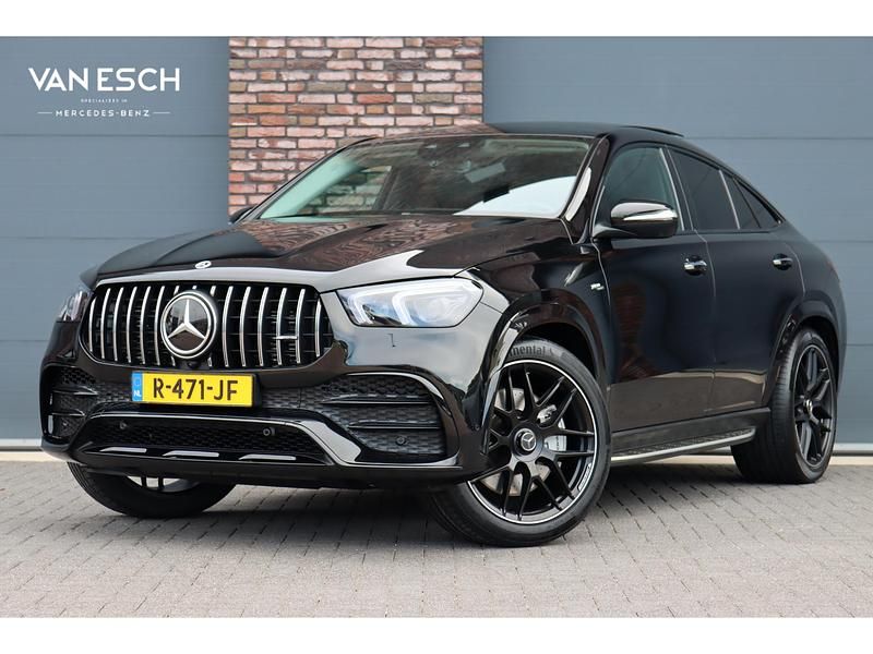 Zwart Occasion 2021 Mercedes GLE53 AMG Premium Plus Coupé | € 95.000 (Iets duurder) - Afbeelding 1/4