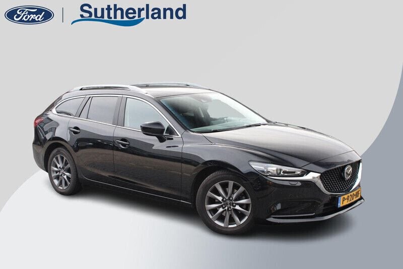Zwart Gebruikt 2019 Mazda 6 Stationwagen | € 21.750 (Eerlijke prijs) - Afbeelding 1/4
