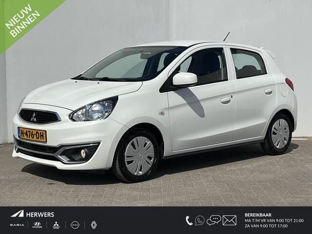 Wit Gebruikt 2020 Mitsubishi Space Star Hatchback | € 8.935 (Eerlijke prijs) - Afbeelding 1/4