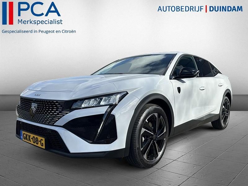 Wit Gebruikt 2024 Peugeot 408 Allure Hatchback | € 33.950 - Afbeelding 1/4