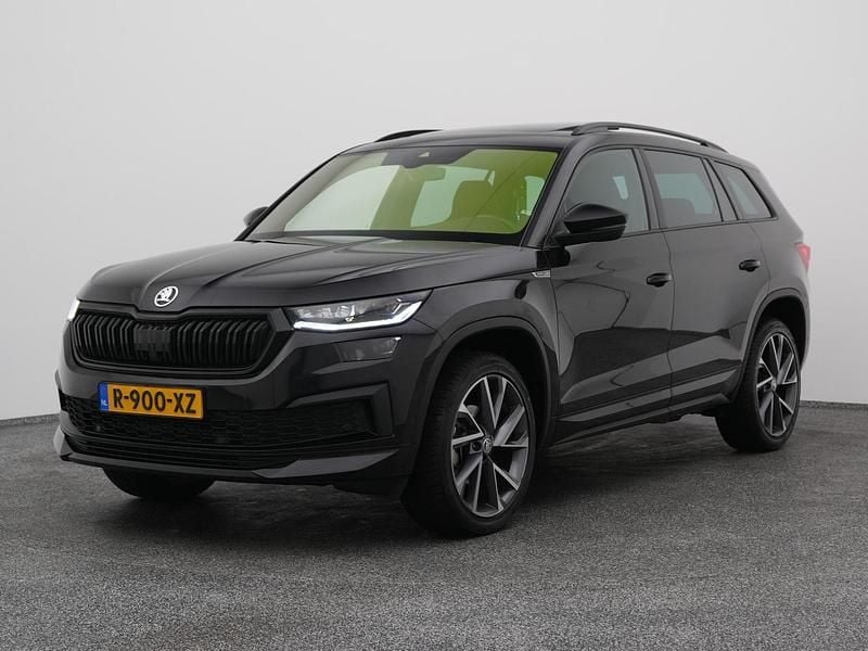 Zwart (metallic) Occasion 2023 Skoda Kodiaq Business Line SUV | € 32.700 (Goede deal) - Afbeelding 1/4