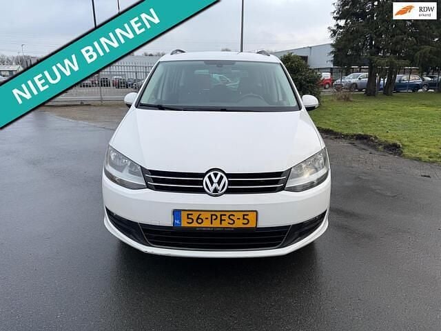 Wit Occasion 2011 VW Sharan Comfortline MPV | € 5.849 (Super prijs) - Afbeelding 1/4