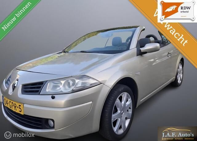 Beige Gebruikt 2008 Renault Mégane Cabriolet Cabriolet | € 2.799 (Eerlijke prijs) - Afbeelding 1/4