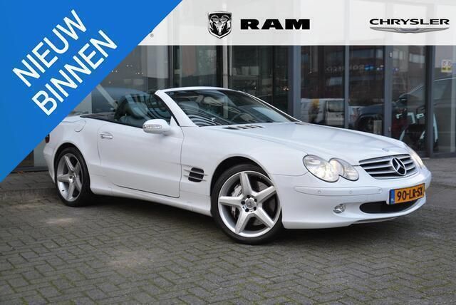 Wit Gebruikt 2002 Mercedes SL500 Cabriolet | € 22.500 - Afbeelding 1/4