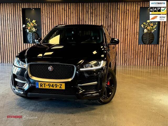 Occasion Jaguar F-Pace Portfolio 180 PK (132 kW) 2018 Zwart SUV