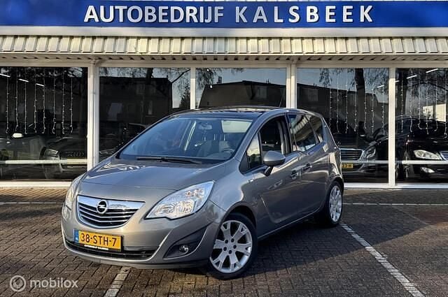 Bruin Occasion 2011 Opel Meriva Cosmo MPV | € 3.499 (Eerlijke prijs) - Afbeelding 1/4