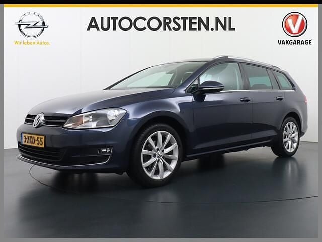 Blauw Gebruikt 2014 VW Golf VII Edition Stationwagen | € 9.395 (Super prijs) - Afbeelding 1/4