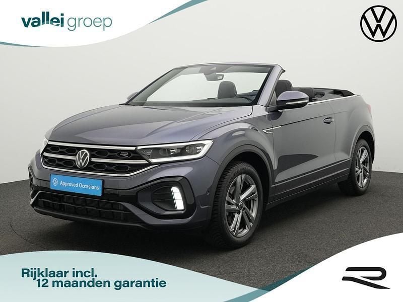 Grijs Gebruikt 2024 VW T-Roc Cabriolet R-line Cabriolet | € 42.400 (Eerlijke prijs) - Afbeelding 1/4