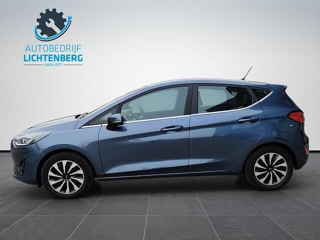 Occasion Ford Fiesta Titanium 125 PK (91 kW) 2023 Blauw Hatchback