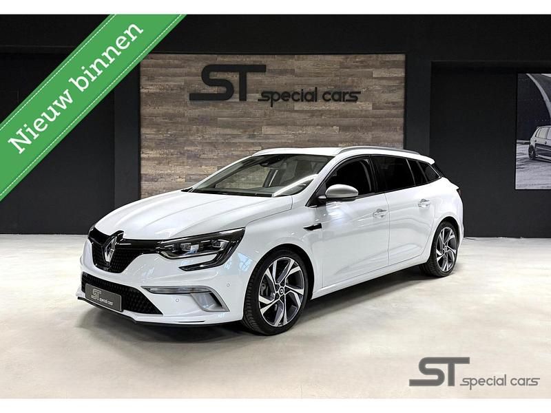Wit Occasion 2018 Renault Mégane GrandTour GT Stationwagen | € 19.250 (Eerlijke prijs) - Afbeelding 1/4