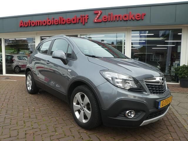 Grijs (metallic) Gebruikt 2015 Opel Mokka Cosmo SUV | € 12.950 (Iets duurder) - Afbeelding 1/4