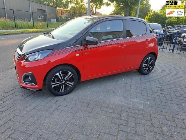 Rood Gebruikt 2019 Peugeot 108 GT-line Hatchback | € 11.999 (Eerlijke prijs) - Afbeelding 1/4