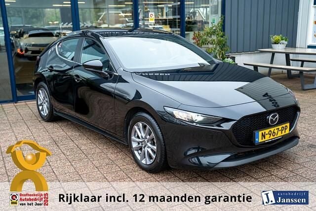 Zwart Occasion 2021 Mazda 3 Hatchback | € 22.940 (Goede deal) - Afbeelding 1/3