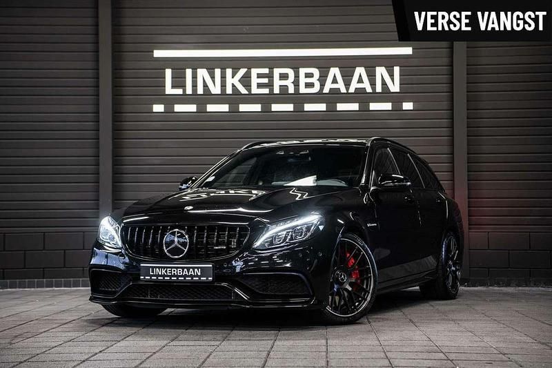 Zwart Gebruikt 2016 Mercedes C63 AMG AMG Stationwagen | € 39.995 (Super prijs) - Afbeelding 1/3