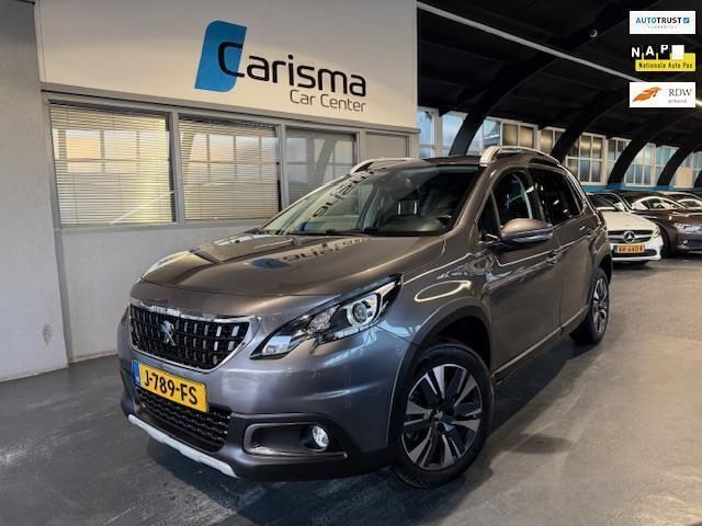 Grijs Gebruikt 2019 Peugeot 2008 GT-line SUV | € 12.450 (Goede deal) - Afbeelding 1/4