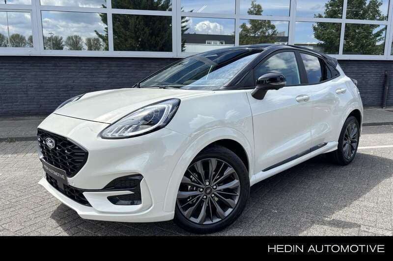 Wit Nieuw 2025 Ford Puma SUV | € 38.690 (Duur) - Afbeelding 1/4