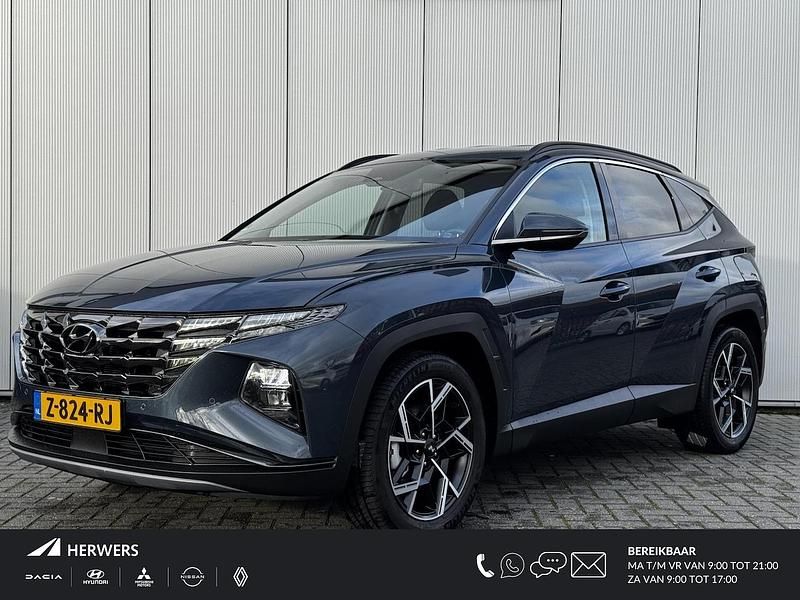 Dark teal metallic (tg8) Occasion 2024 Hyundai Tucson Comfort SUV | € 35.435 (Goede deal) - Afbeelding 1/4