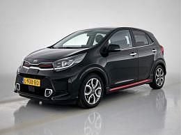 Zwart Gebruikt 2021 Kia Picanto GT-Line Hatchback | € 13.945 (Eerlijke prijs) - Afbeelding 1/3