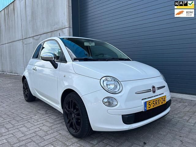 Wit Gebruikt 2013 Fiat 500 Pop Hatchback | € 3.499 (Eerlijke prijs) - Afbeelding 1/4
