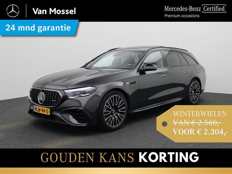 Grijs, metallic lak Gebruikt 2025 Mercedes E53 AMG Premium Plus Stationwagen | € 128.945 - Afbeelding 1/4