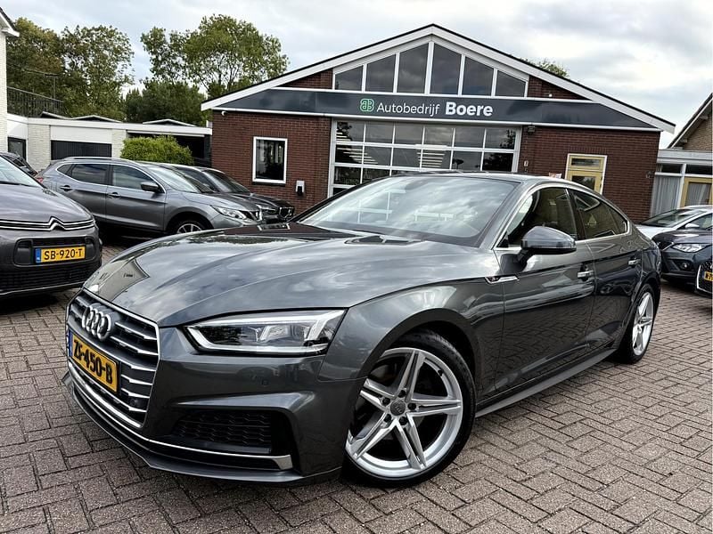 Grijs Gebruikt 2019 Audi A5 Sportback S-Line Hatchback | € 25.850 (Super prijs) - Afbeelding 1/4