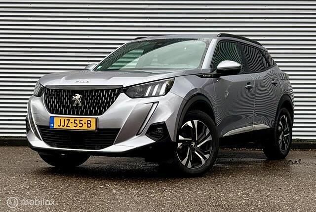Grijs Gebruikt 2020 Peugeot 2008 GT-line SUV | € 17.495 (Eerlijke prijs) - Afbeelding 1/4