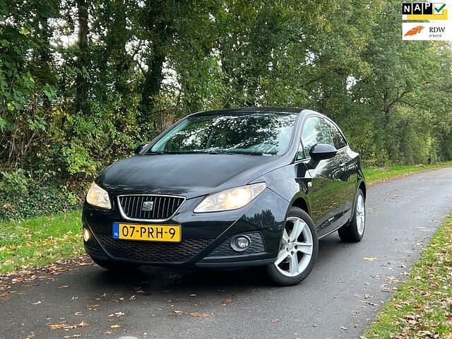 Zwart Gebruikt 2011 Seat Ibiza SC Style Hatchback | € 3.500 (Goede deal) - Afbeelding 1/4