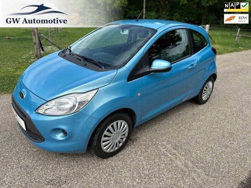 Blauw, metallic lak Gebruikt 2011 Ford Ka Cool & Sound Edition Hatchback | € 3.195 (Eerlijke prijs) - Afbeelding 1/4