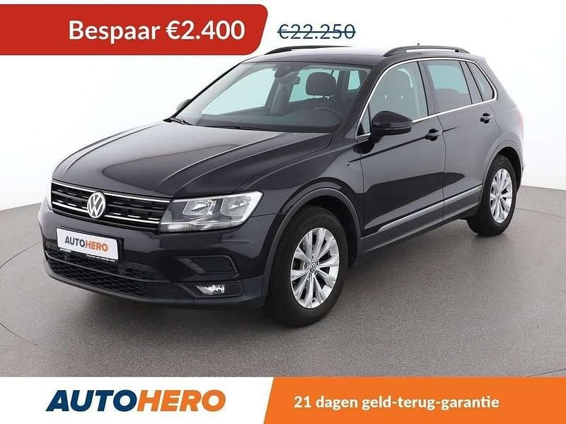Zwart Gebruikt 2019 VW Tiguan Comfortline SUV | € 20.049 (Super prijs) - Afbeelding 1/3