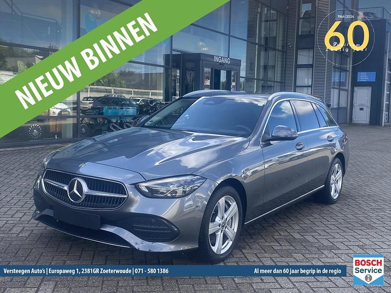 Zilver Gebruikt 2023 Mercedes C300 Luxury Stationwagen | € 34.950 (Goede deal) - Afbeelding 1/4