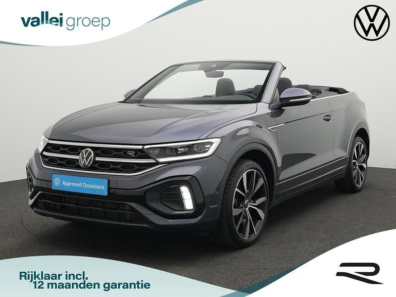 Grijs Gebruikt 2024 VW T-Roc Cabriolet R-line Cabriolet | € 42.900 (Eerlijke prijs) - Afbeelding 1/4