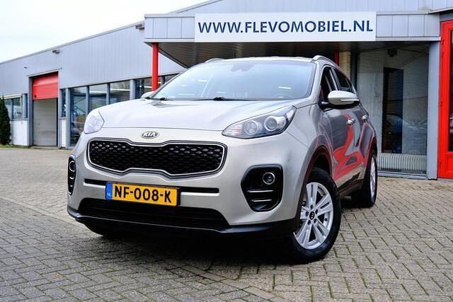 Grijs Gebruikt 2017 Kia Sportage First Edition SUV | € 12.950 (Goede deal) - Afbeelding 1/4