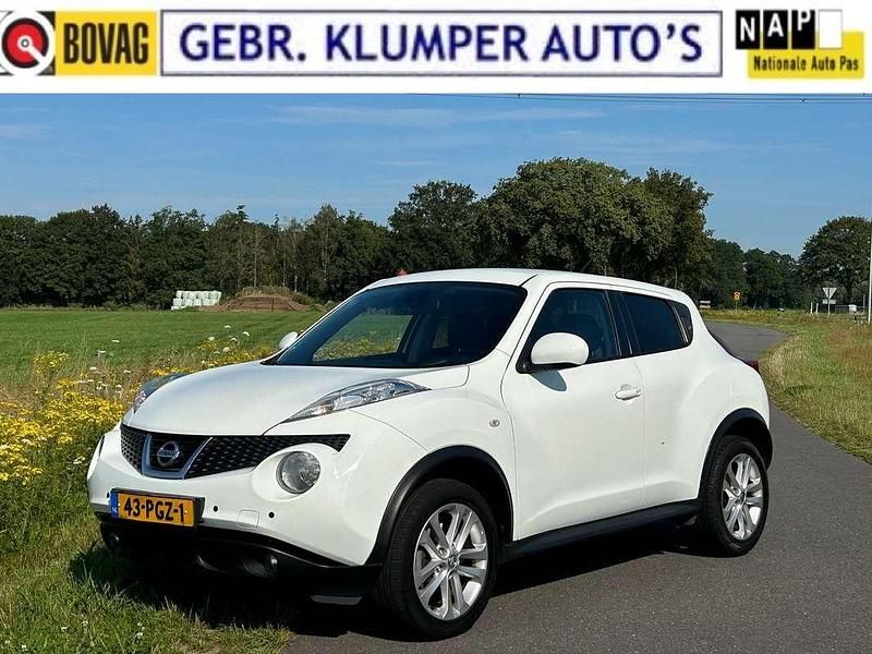 Wit Gebruikt 2011 Nissan Juke Acenta SUV | € 6.990 (Iets duurder) - Afbeelding 1/4