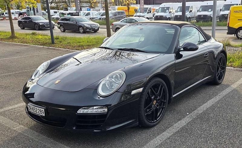 Zwart Occasion 2009 Porsche 911 Cabriolet | € 59.997 - Afbeelding 1/4