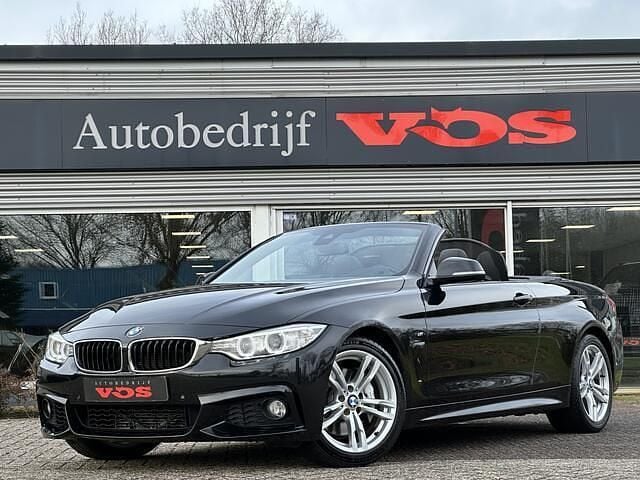 Zwart Occasion 2014 BMW 435 M Sport Cabriolet | € 26.900 (Eerlijke prijs) - Afbeelding 1/4