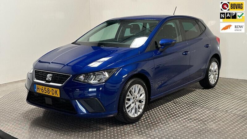 Blauw Gebruikt 2020 Seat Ibiza Business Hatchback | € 13.999 (Eerlijke prijs) - Afbeelding 1/4