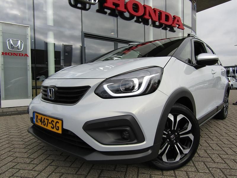 Wit Gebruikt 2021 Honda Jazz Hybrid Hatchback | € 22.950 (Eerlijke prijs) - Afbeelding 1/4