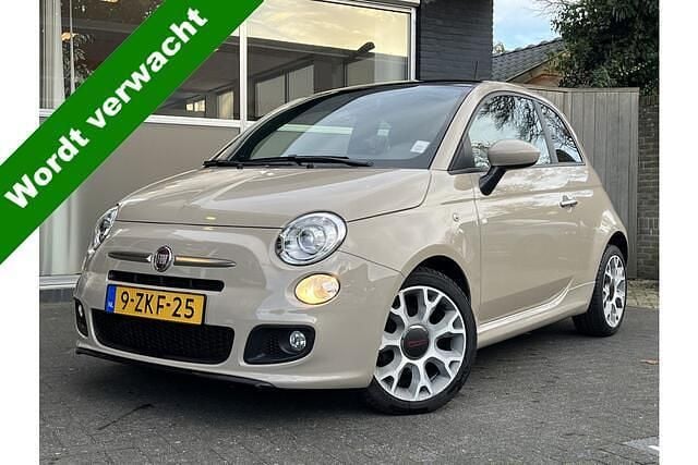 Bruin Gebruikt 2015 Fiat 500S Sport Hatchback | € 8.995 (Eerlijke prijs) - Afbeelding 1/4