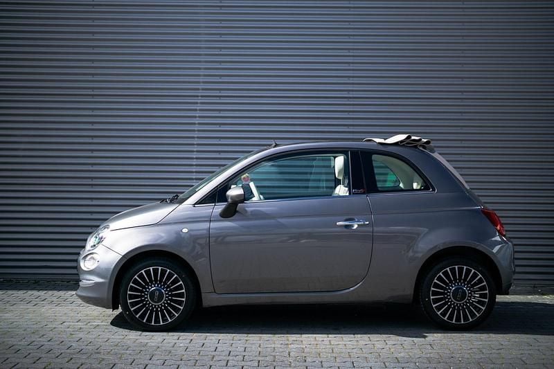 Occasion Fiat 500C Lounge 80 PK (58 kW) 2017 Grijs, metallic lak Cabriolet