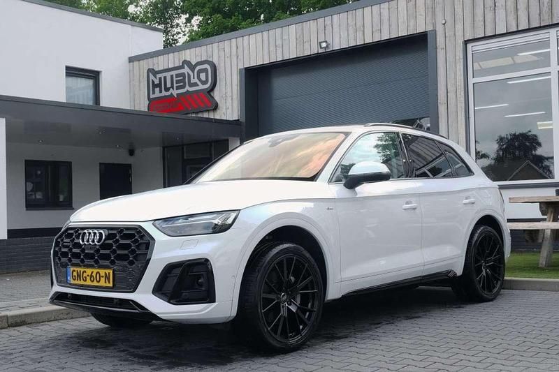Wit Gebruikt 2021 Audi Q5 S-Line SUV | € 35.750 (Super prijs) - Afbeelding 1/4