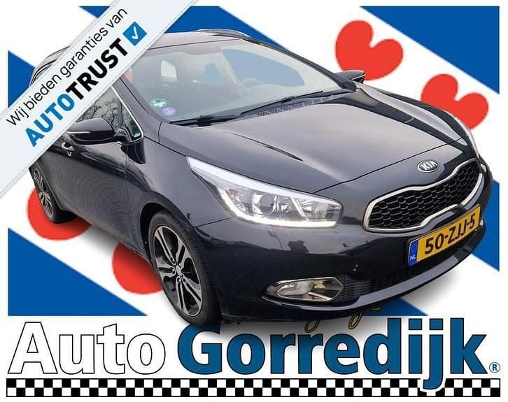 Occasion Kia Ceed Sportswagon Plus 135 PK (99 kW) 2012 Zwart Stationwagen