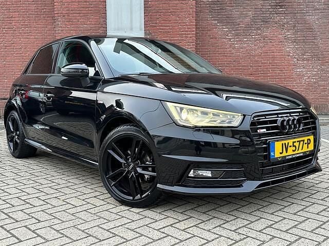Zwart Occasion 2017 Audi A1 Sportback S-Line Hatchback | € 14.995 (Eerlijke prijs) - Afbeelding 1/4