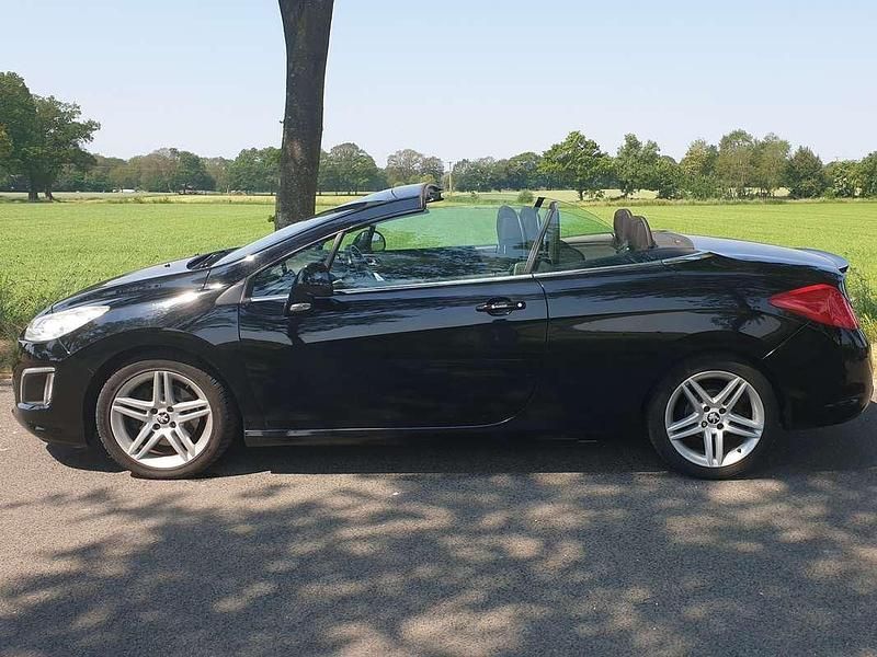 Zwart Gebruikt 2011 Peugeot 308 CC Sport Cabriolet | € 6.950 (Duur) - Afbeelding 1/4