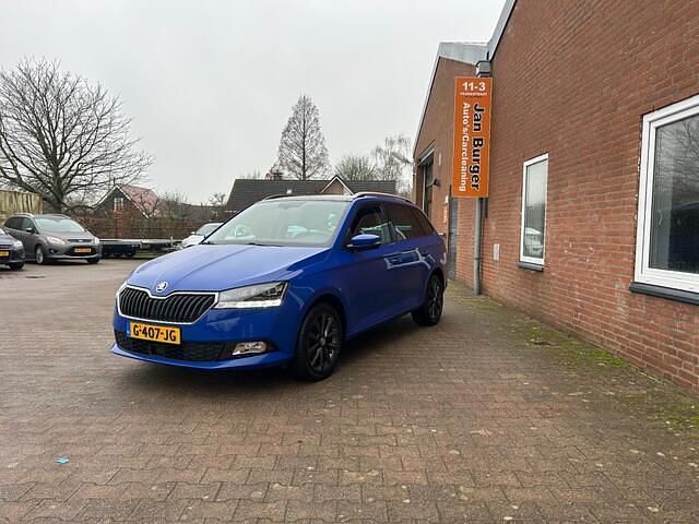 Occasion Skoda Fabia 95 PK (69 kW) 2019 Blauw Stationwagen