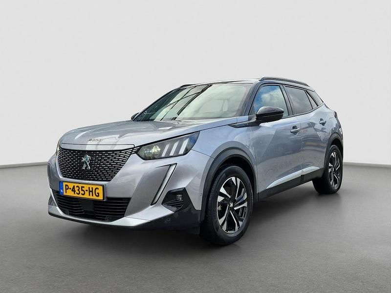 Grijs Gebruikt 2020 Peugeot e-2008 GT SUV | € 16.900 (Eerlijke prijs) - Afbeelding 1/4